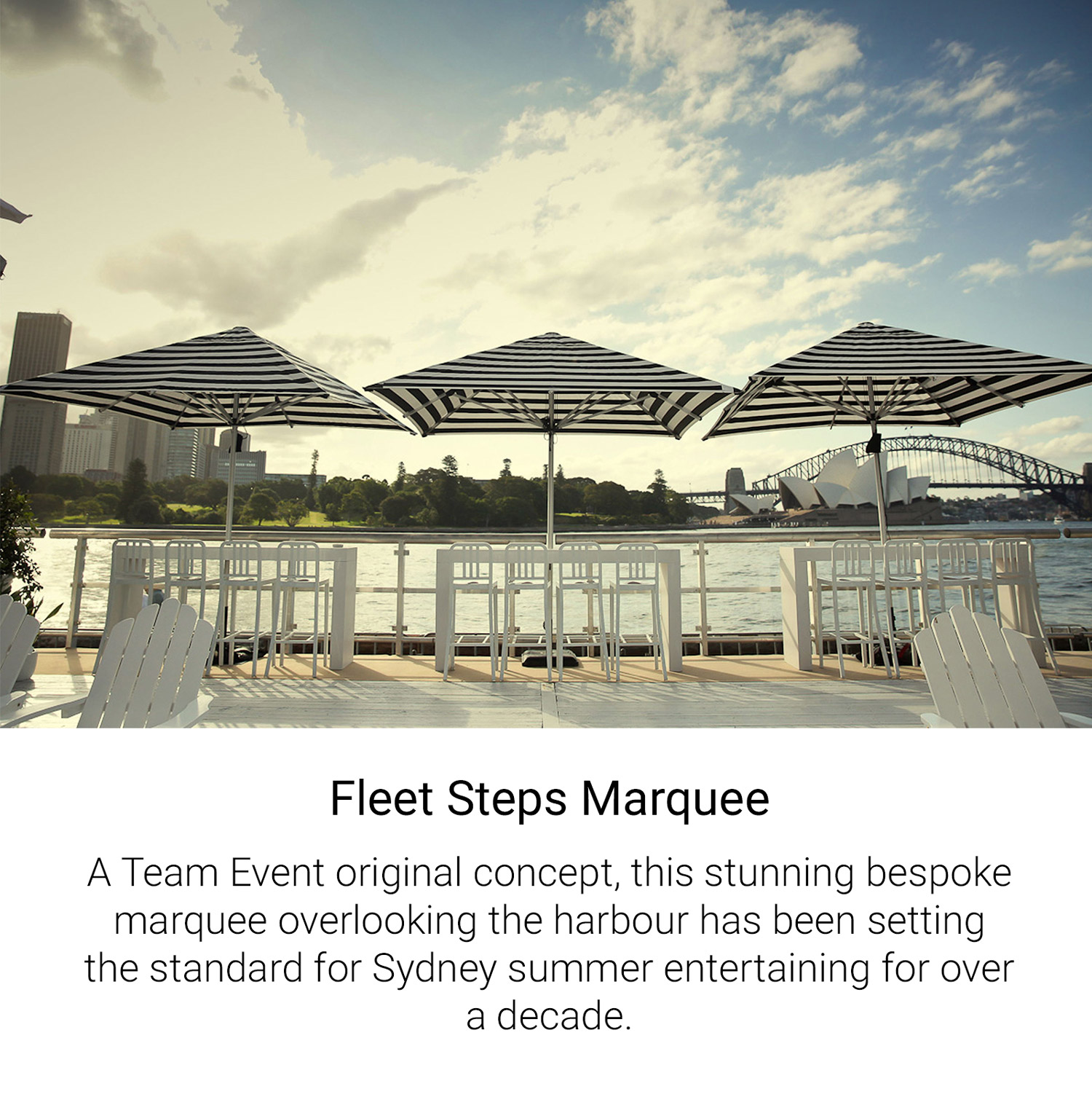 Fleet Steps Marquee