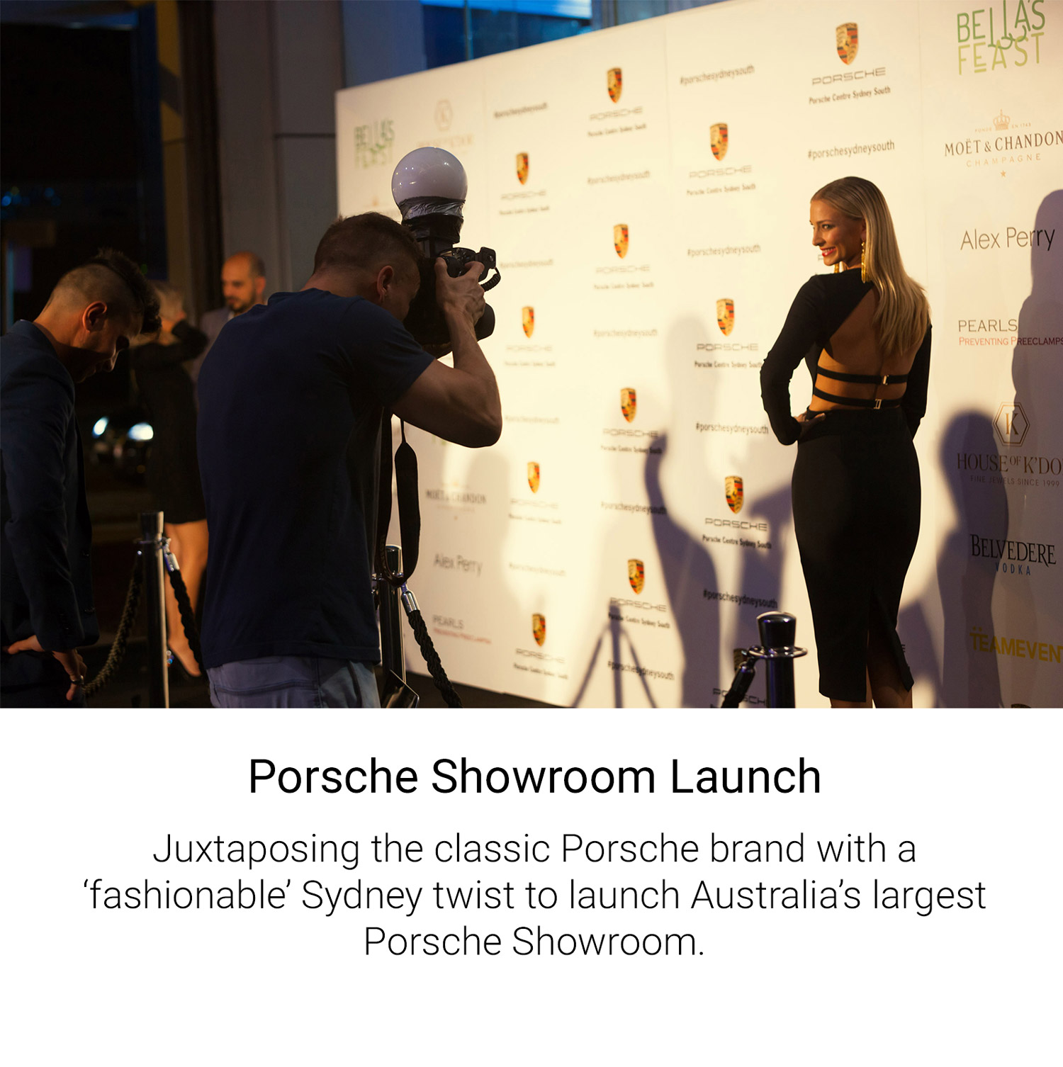 Porsche Showroom Launch