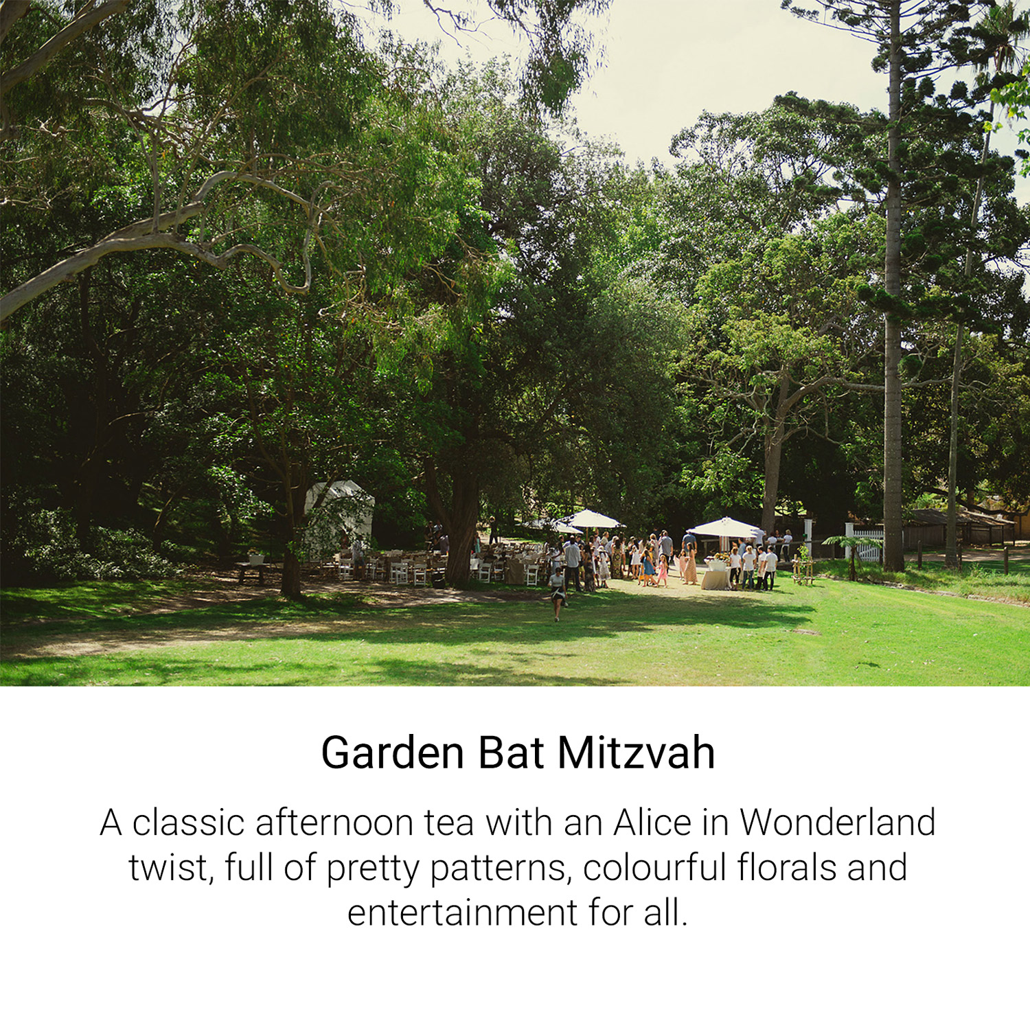 Garden Bat Mitzvah