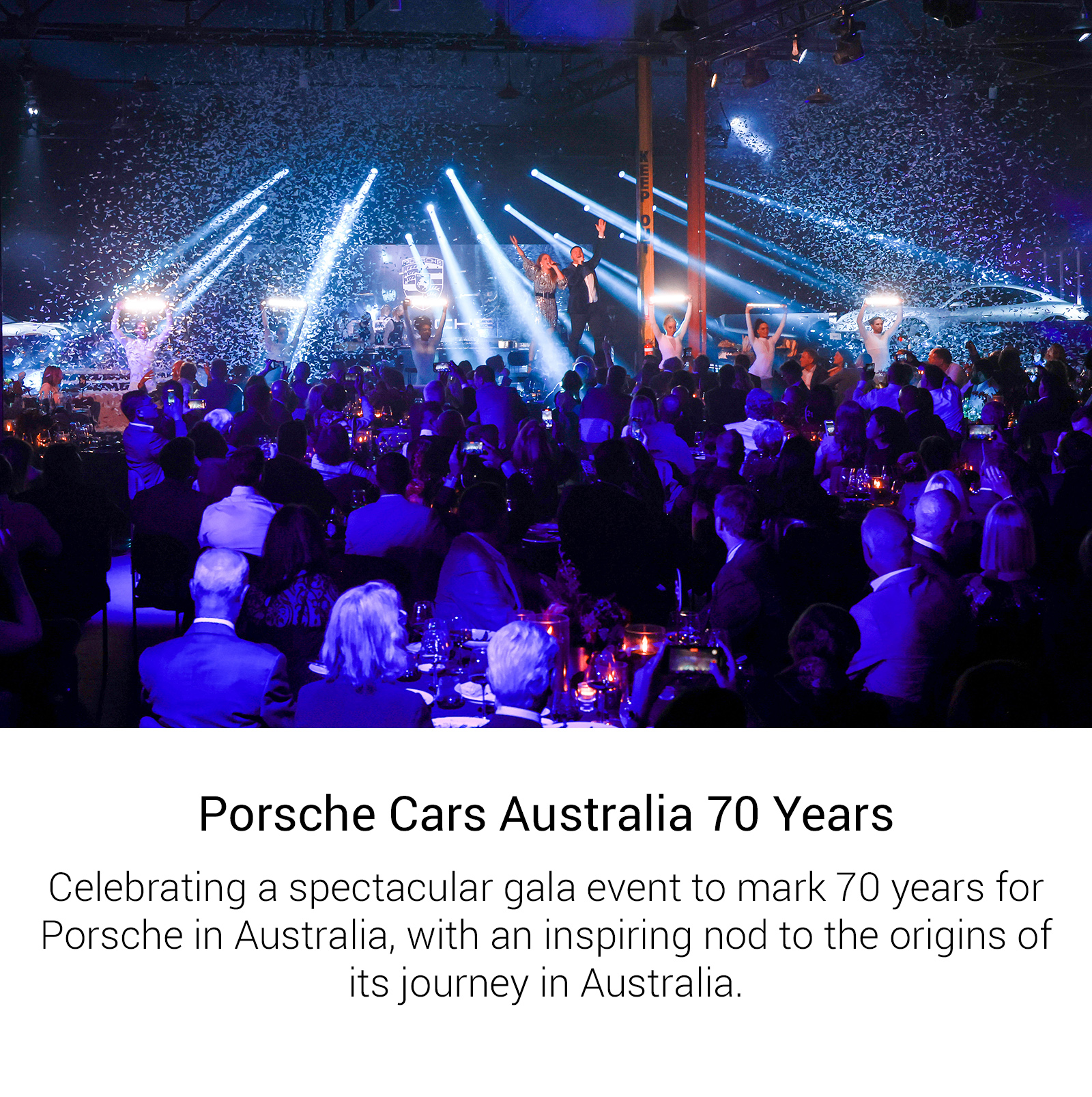 Porsche Cars Australia 70 Years