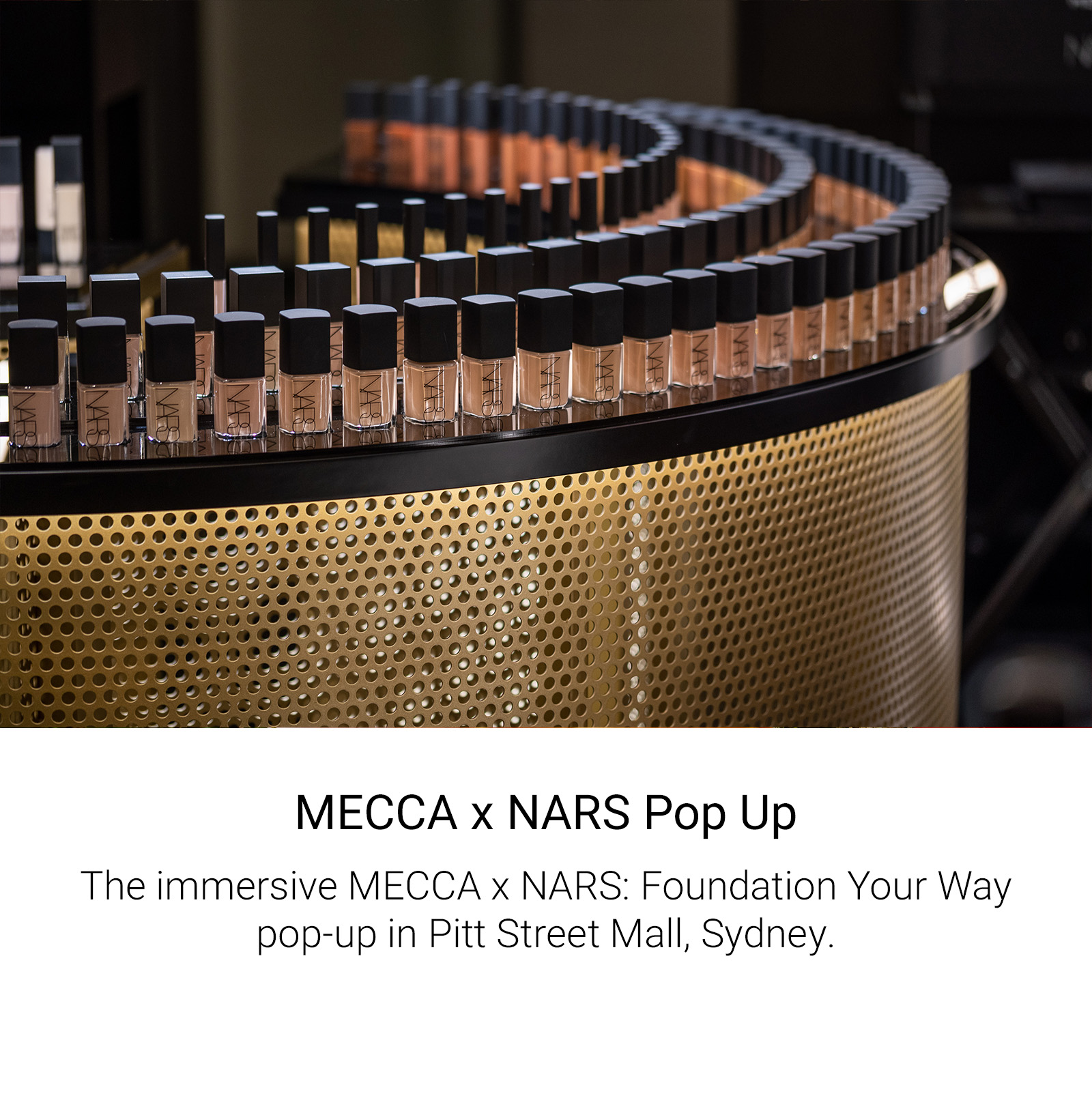 MECCA x NARS Pop Up