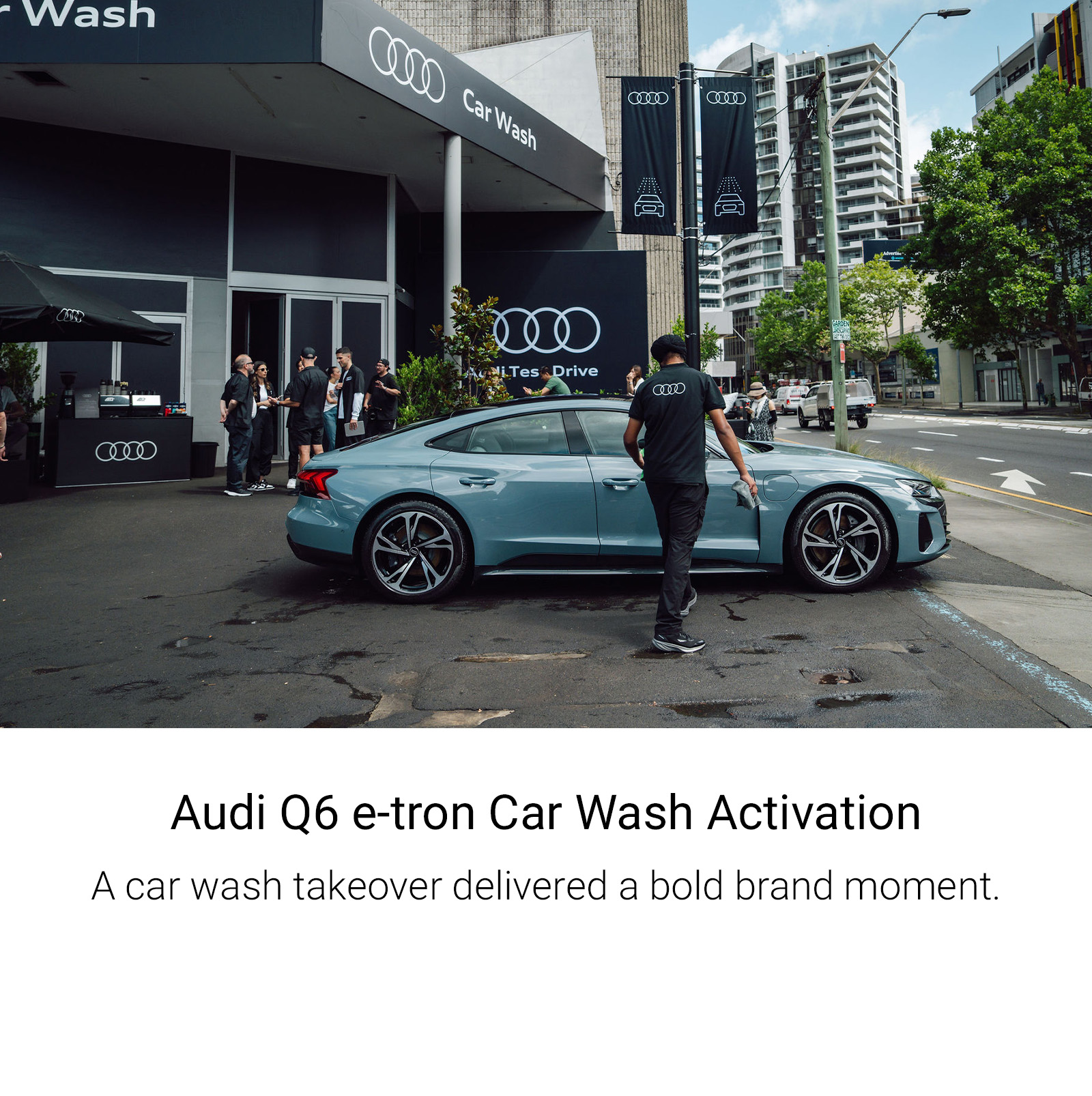 Audi Car Wash Takeover